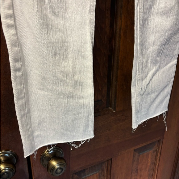 Gap Cheeky Straight High Rise White Jeans 2 26 - Picture 3 of 8